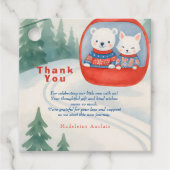 Après Bébé ski baby winter フェイバータグ (正面)