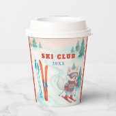 Après Bébé Ski Club Baby Arctic Fox  紙コップ (裏面)