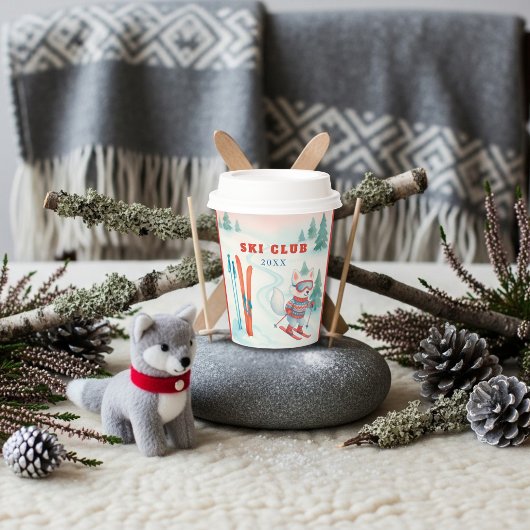 Après Bébé Ski Club Baby Arctic Fox  紙コップ