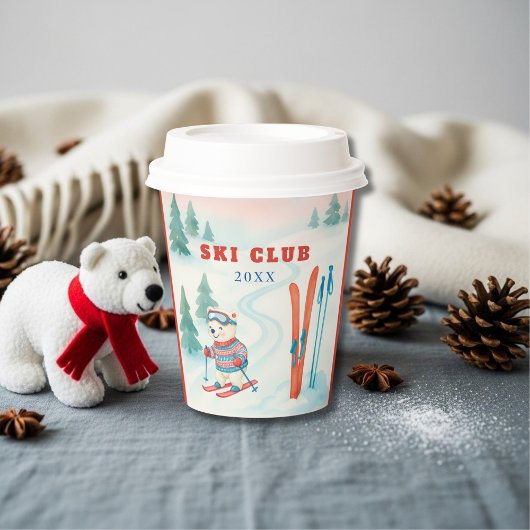 Après Bébé Ski Club Baby Bear 紙コップ