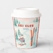 Après Bébé Ski Club Baby Bear 紙コップ (正面)