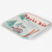 Après Bébé ski Polar Bear ペーパープレート (傾斜あり)