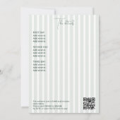 Apres Golf Last Swing Before the Ring Bachelorette 招待状 (裏面)