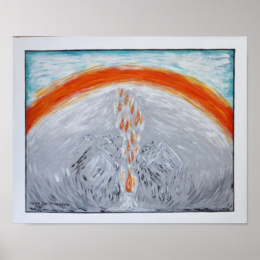 Après la souffrance est une reproduction .. ポスター (正面)