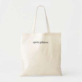 apres pilates.キャンバストートバッグ トートバッグ