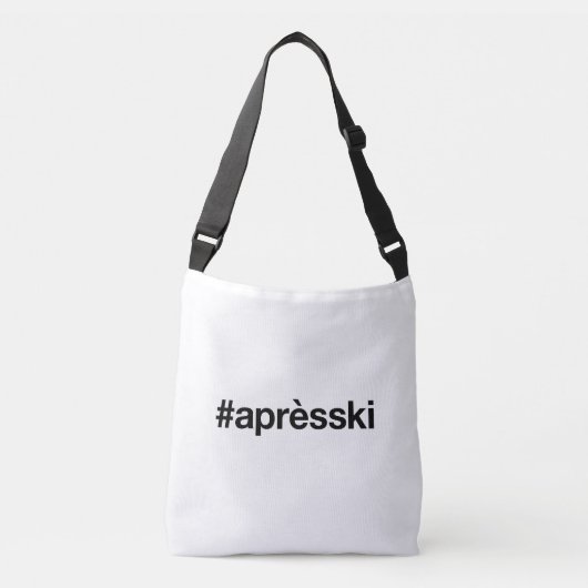 APRES SKIハッシュタグ クロスボディバッグ (正面)