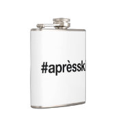 APRES SKIハッシュタグ フラスク (右)