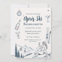 Après Ski アルパインシック・バチェラーウィークエンド  招待状