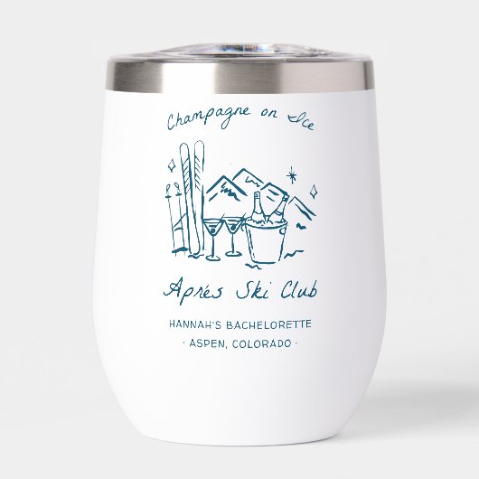 Après Ski Champagne on Ice Winter Bach Party (正面)