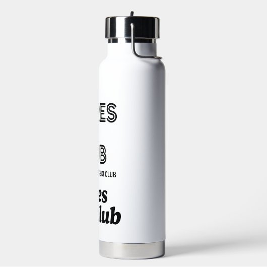Apres Ski Club Coffee Mug – Winter Ski Lover Gift ウォーターボトル (左面)
