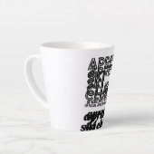Apres Ski Club Coffee Mug – Winter Ski Lover Gift カフェラテマグ (左アングル)