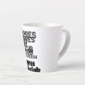 Apres Ski Club Coffee Mug – Winter Ski Lover Gift カフェラテマグ (右アングル)