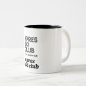 Apres Ski Club Coffee Mug – Winter Ski Lover Gift ツートーンマグカップ (正面右)