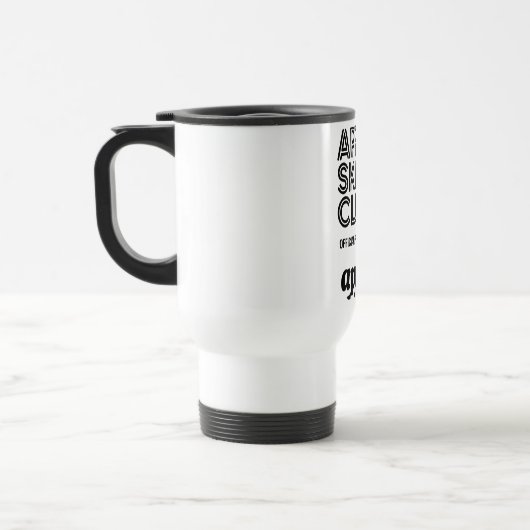Apres Ski Club Coffee Mug – Winter Ski Lover Gift トラベルマグ (左)