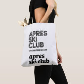 Apres Ski Club Coffee Mug – Winter Ski Lover Gift トートバッグ (クローズアップ)