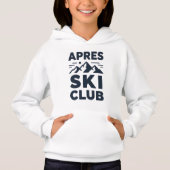 Apres Ski Club Mountain Logo - Custom Mens Winter  (正面)