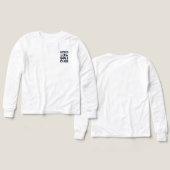 Apres Ski Club Mountain Logo - Custom Mens Winter (デザイン 正面&背面)