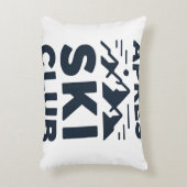 Apres Ski Club Mountain Logo - Custom Mens Winter  アクセントクッション (正面(垂直))