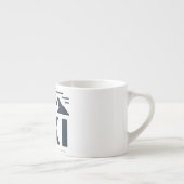 Apres Ski Club Mountain Logo - Custom Mens Winter  エスプレッソカップ (右)