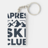 Apres Ski Club Mountain Logo - Custom Mens Winter  キーホルダー (裏面)