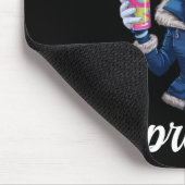 Apres Ski Hat Party Design Ski Bunny Skier Outfit  マウスパッド (コーナー)