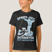 Apres Ski Instructor Skiing _1  Tシャツ (正面)