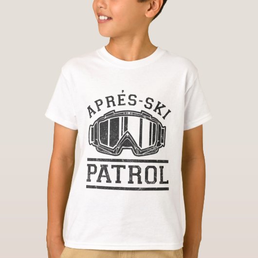 Apres Ski Patrol  Tシャツ (正面)