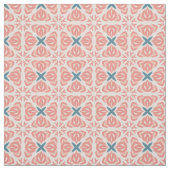 Apricot abstract floral ファブリック (見本)