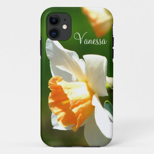 Apricot Daffodil iPhone 5ケースパーソナライズされた** Case-Mate iPhoneケース (裏面)
