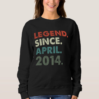 April 2014 Legendary Year 2014 Retro 2014 Legend S スウェットシャツ