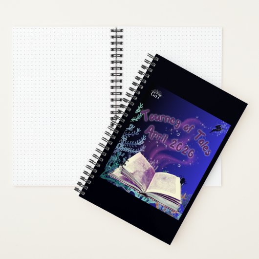 April 2026 Tourney of Tales Bullet Journal ノートブック (内側)