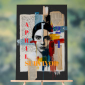 April 24 Survivor Poster アクリルサイン (ニュートラル)