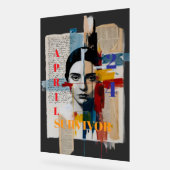 April 24 Survivor Poster アクリルサイン (傾斜)