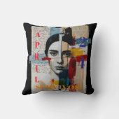 April 24 Survivor Throw Pillow クッション (裏面)