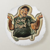 April 24th ラウンドクッション (裏面)