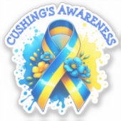April 8th is Cushing's Awareness Day シール (正面)