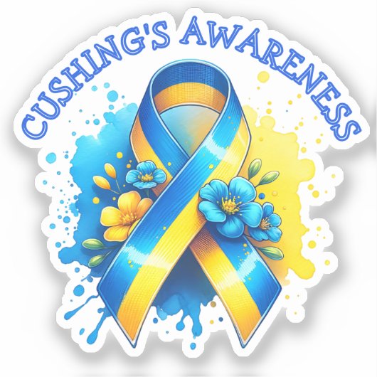 April 8th is Cushing's Awareness Day シール (正面)