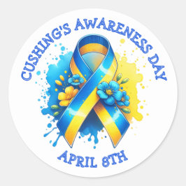 April 8th is Cushing's Awareness Day ラウンドシール