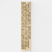 April 9th 2026 Amsterdam Court of Appeals  横断幕 (縦)