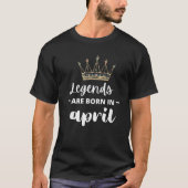 April Birthday Quotes Essential Tシャツ (正面)