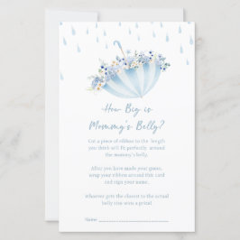 April Bring May Flowers Shower How Big Is Games