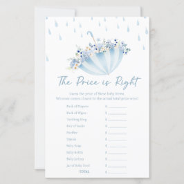 April Bring May Flowers Shower Price is Right Game