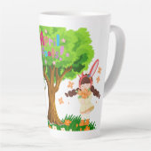 April Fool’s  カフェラテマグ (右アングル)