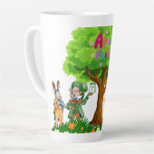 April Fool’s  カフェラテマグ (左アングル)