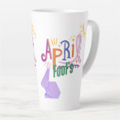 April Fool's カフェラテマグ (右アングル)
