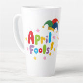 April Fool's カフェラテマグ (左アングル)