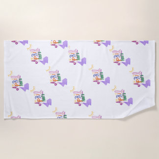 April Fools'  ビーチタオル