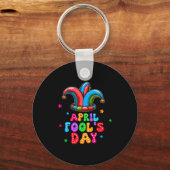 April Fool's Day April 1st Prank Joke Funny Gift  キーホルダー (正面)