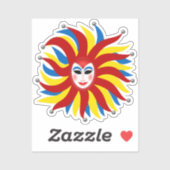 April Fool's Day of pranks decorative vinyl シール (シート)