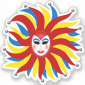 April Fool's Day of pranks decorative vinyl シール (正面)